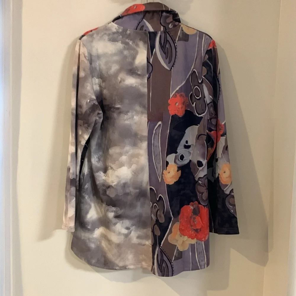 Radzoli Suede Print Jacket - Picture 4 of 4